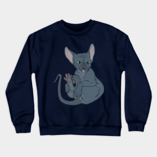 Sphynx Toes Crewneck Sweatshirt